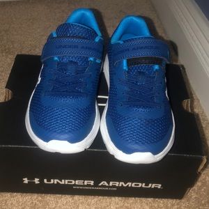 Brand New in Box Under Armour Boys Sneakers, 12.5